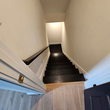 Project #130 | Curved Staircase with Wraparound Balcony