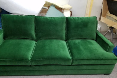 Velvet Sofa Green