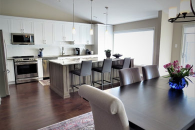 Transitional kitchen photo in Other