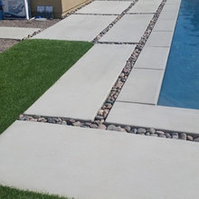 Pool deck / backyard
