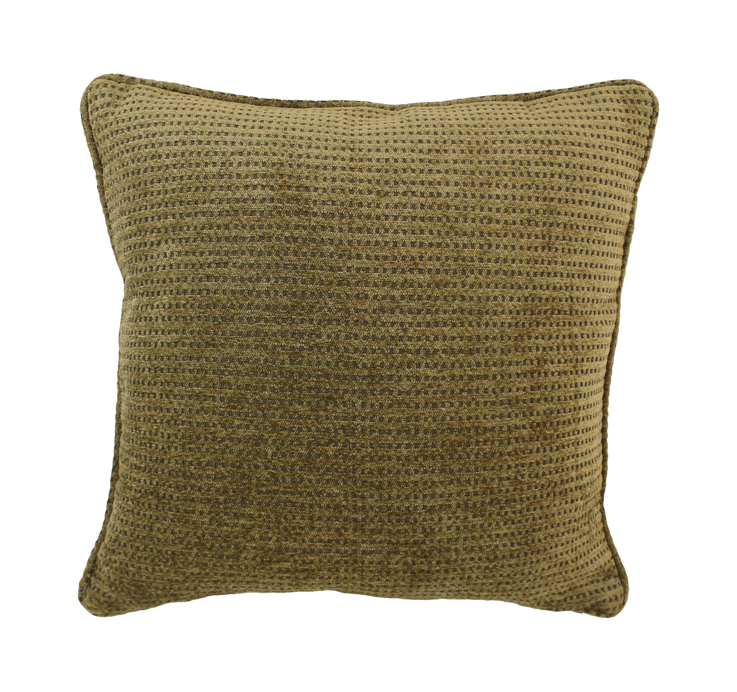 Square flannel patterned pillow