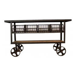 Industrial Console - Console Tables