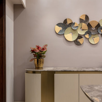 The Tranquil House | Modern Dining Area | Ahmedabad