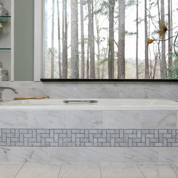 Glass and Tile Dream Bathroom