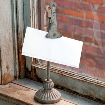 Metal Clip Sign Holder