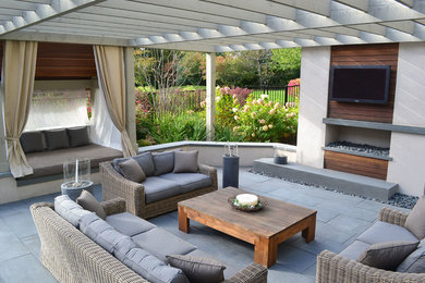 Patio - transitional patio idea in Chicago