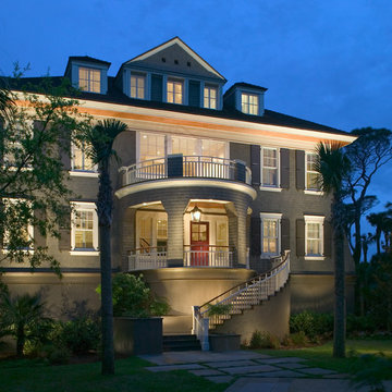 Oceanfront Shingle Style home