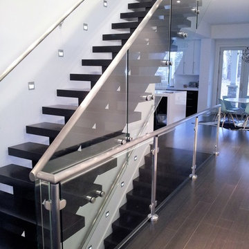 Glass Sided Staircase