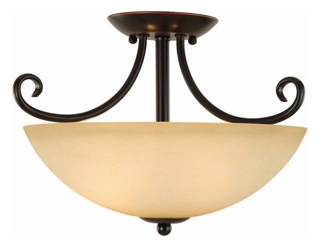 Oil Rubbed Bronze Semi Flush Mount Ceiling Light Fixture Oil Rubbed Bronze Semi Flush Mount Ceiling Light Fixture