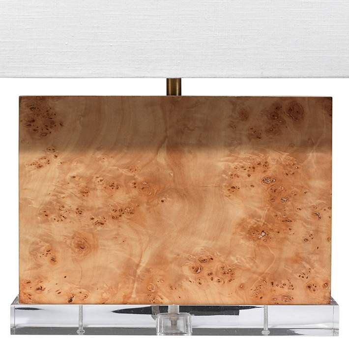 Natural Burl Wood Parallel Table Lamp - Transitional - Table Lamps - by ...
