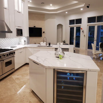 Modern Kitchen Remodel Done With Cabinet Refacing