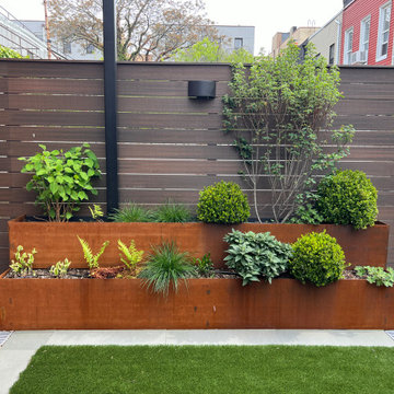 Greenpoint, Brooklyn backyard