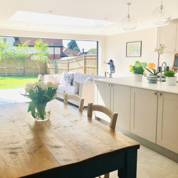 Open Plan Kitchen Diner Family Room