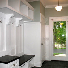 Garage and mudroom