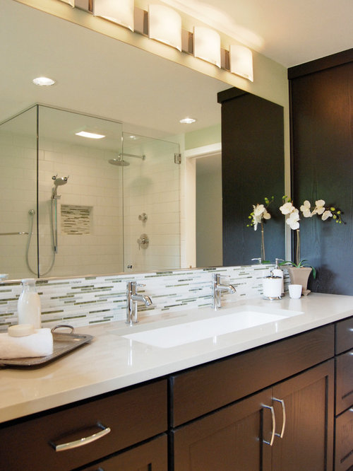 Best Double Faucet Sink Design Ideas & Remodel Pictures | Houzz