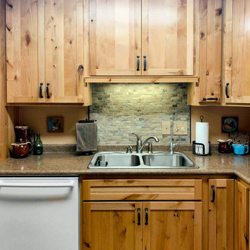 Natural Rustic Alder Kitchen