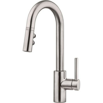 Pfister LG572-SA Stellen 1.8 GPM 1 Hole Pull Down Bar Faucet - Stainless Steel