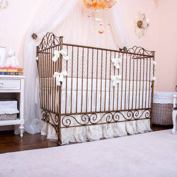Peachy Roses Baby Room