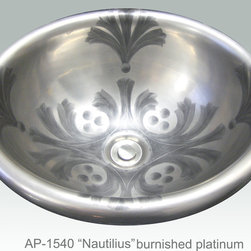 Full Gold & Platinum Decorations - Bathroom Sinks