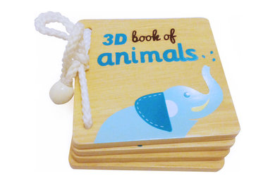 3D Book of Safari Animals with AR Technology