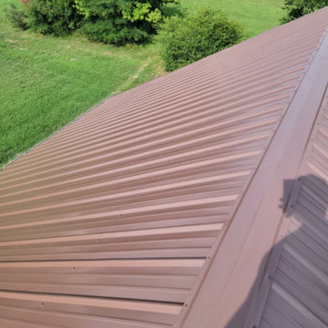 Dark Brown Metal Roofing in Winston-Salem, NC