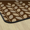 Flagship Carpets FM185-50A 8'4"x12' Eva Rectangle Classroom or Office Rug