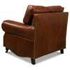 Papa's Chair Comfortable Leather Club Chair