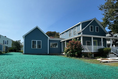 Traditional one-story exterior home idea in Portland Maine