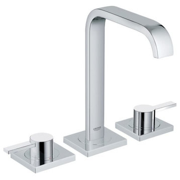 Grohe 20 191 A Allure 1.2 GPM Widespread Bathroom Faucet - Starlight Chrome