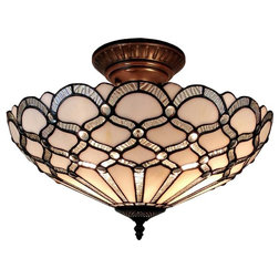 Victorian Flush-mount Ceiling Lighting by AMORA LIGHTING LLC