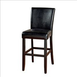 Adrianna 25in Counter Stool in Black (Set of 2) - Bar Stools And Counter Stools