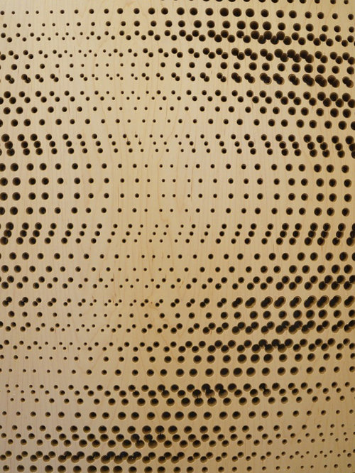 Perforated Acoustic Wood Panels