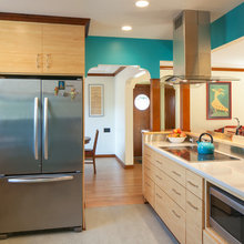 Lite grained cabinets