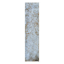 Walls and Floors - Rustic Blue Wood Plank Tiles, 1 m2 - Wall And Floor Tile