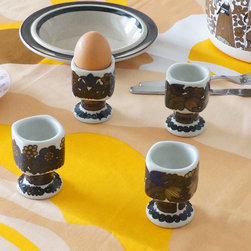【北欧ヴィンテージ食器】ARABIA アラビア Kalevala カレワラ イヤーエッグスタンド 1981年 - エッグスタンド