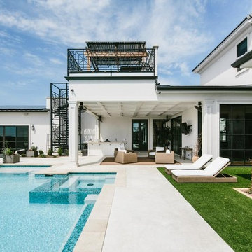 Custom Home: Private Rd.TM-TC | San Antonio, Texas