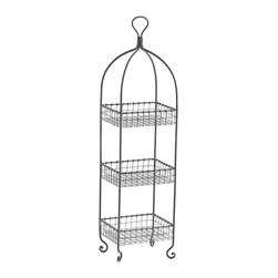 Tiered Cupola Shelf - Storage And Organization