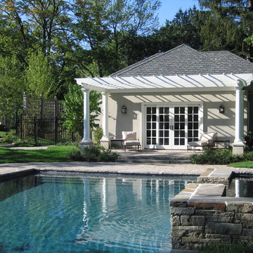 Short Hills, NJ: Additions - Pool House & Trellis