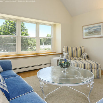 Three New Windows in Great Living Room - Renewal by Andersen Long Island