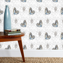 Butterfly & Beetle Wallpaper - Products
