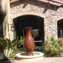 D- Jarrah fountain - Outdoor Products