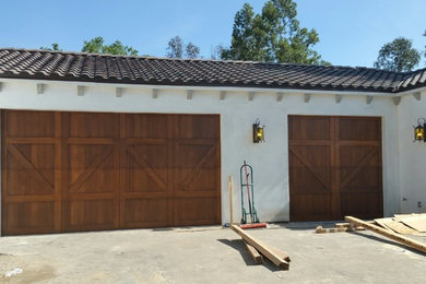Custom Barn Style Wood Garage Doors