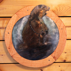 Through Your Spotting Scope - Public Art Commission - Sculptures