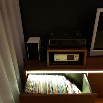 Regalsystem für die Wohnzimmer