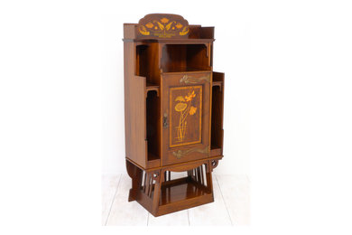 Art Nouveau Music Cabinet