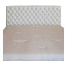 Tufted Leather Headboards Houzz Gdfstudio Denise Austin Home Wyoming Queen On Tufted Fabric Headboard Ivory Leather Headboards
