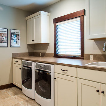 Laundry & Mudroom combine for the Ultimate in Utility