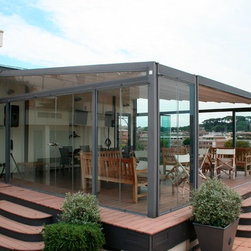 Frameless Sliding Glass Wall NYC - Front Doors