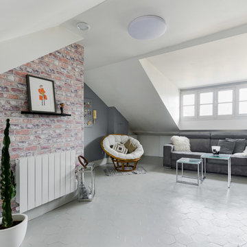 Rénovation d'un appartement sous les toits