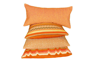 Tangerine Pillow Collection